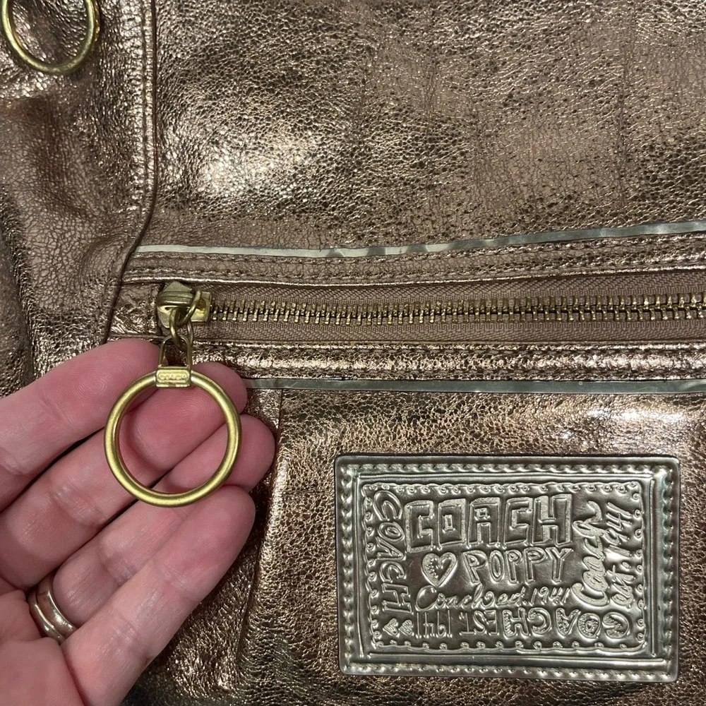 Coach Poppy 2012 Groovy Leather Hippie Hobo bag